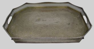 Vintage Silver Plated Tray