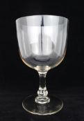 Antique 19th c. Glass Footed Goblet