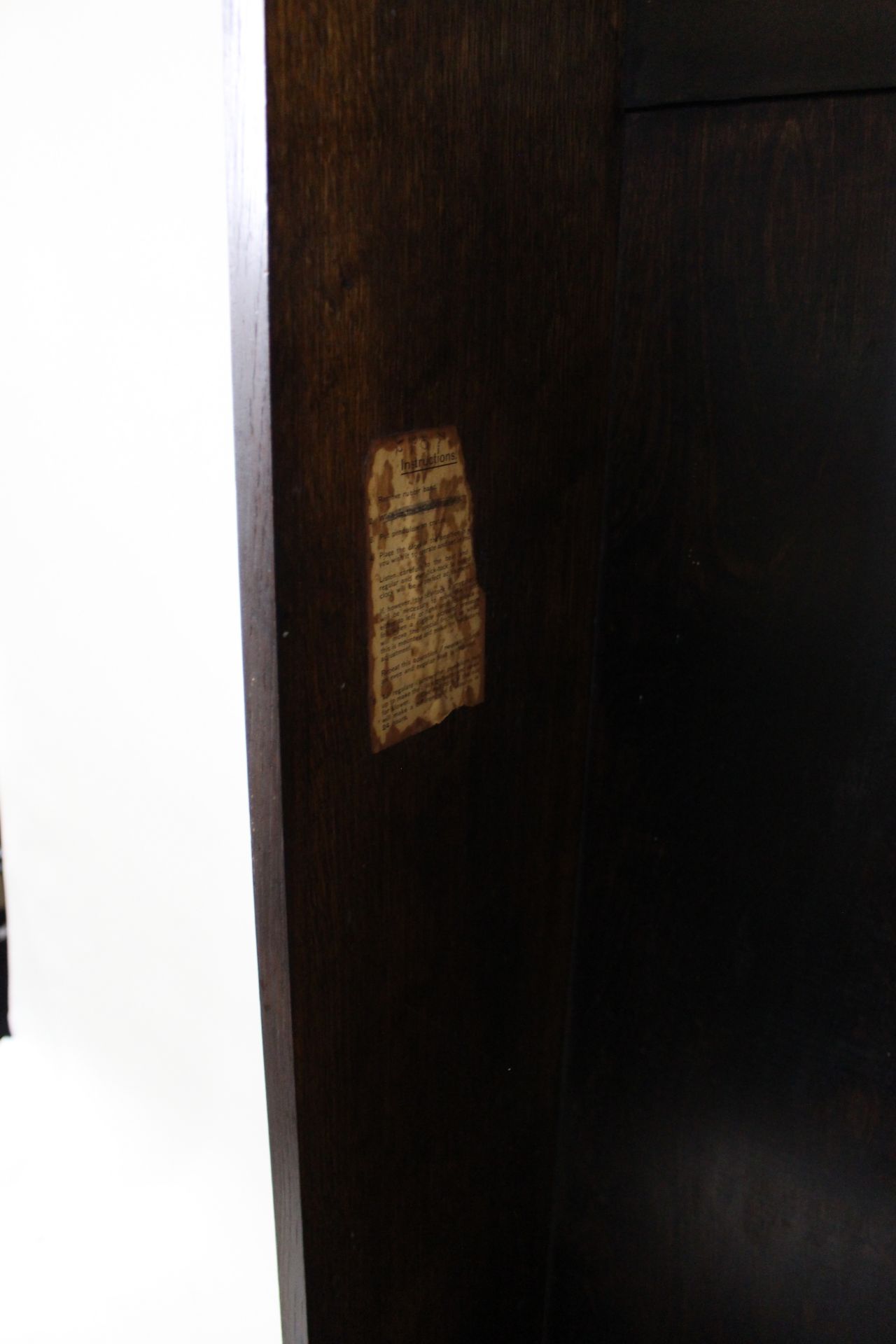 Art Deco Longcase Clock – For Restoration – Chrome Dial & Triple Weight Movement - Image 10 of 10