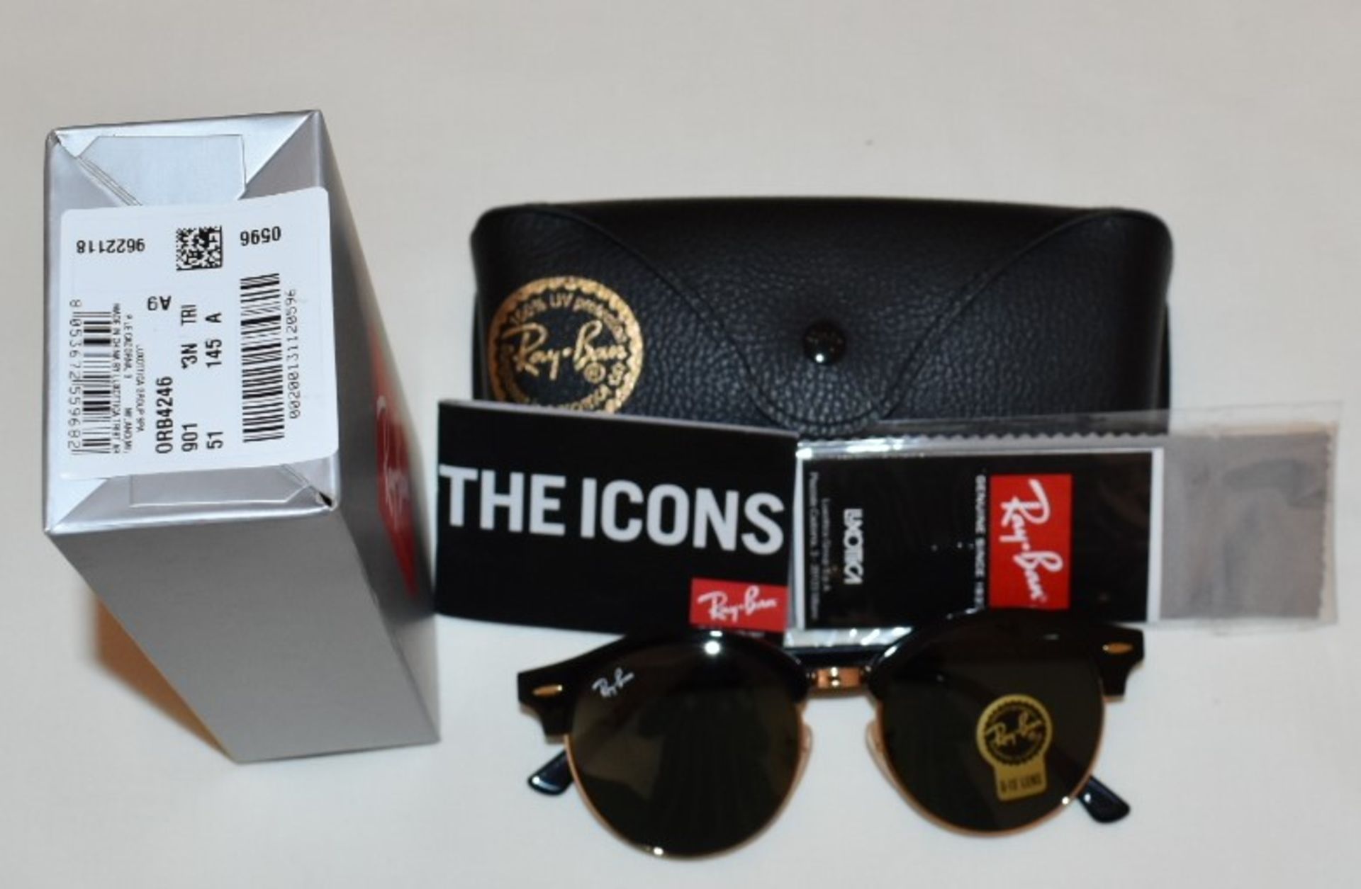 Ray Ban Sunglasses ORB4246 901 *3N - Image 3 of 3