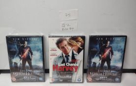 Job Lot of 3 DVDS. Est £20 - Q2-BOX 84