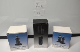 Lot of Car Mounts and Doorbell Mounts. Est £20 - Q2-BOX 84