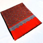 'New' Men's Designer Silk Scarf Made In Italy