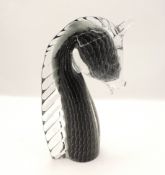 V Nason Murano Glass Horse Head