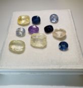 35.05ct Natural Unheated/Untreated Multi Ceylon Sapphire Lot