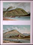 Scotland Highlands Ben Nevis & Inverlochy Castle Antique Print-50