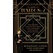 Tuxedo No 2 Swinging 1920's American Art Deco Cocktail Large Metal Wall Art