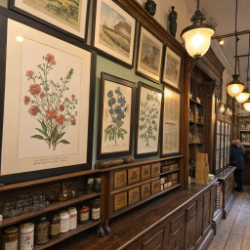 No Reserve Guinness Vintage Prints| Edward Step Antique Flower Prints| Jane Loudon Wildflowers Antique Fruit Prints| Rawdon Lee Dogs| Plus More