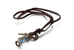 10 x Men's/Women's Alloy Vintage Lamp Hourglass Necklace