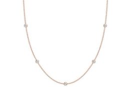 35 x Rosegold Necklace L11a