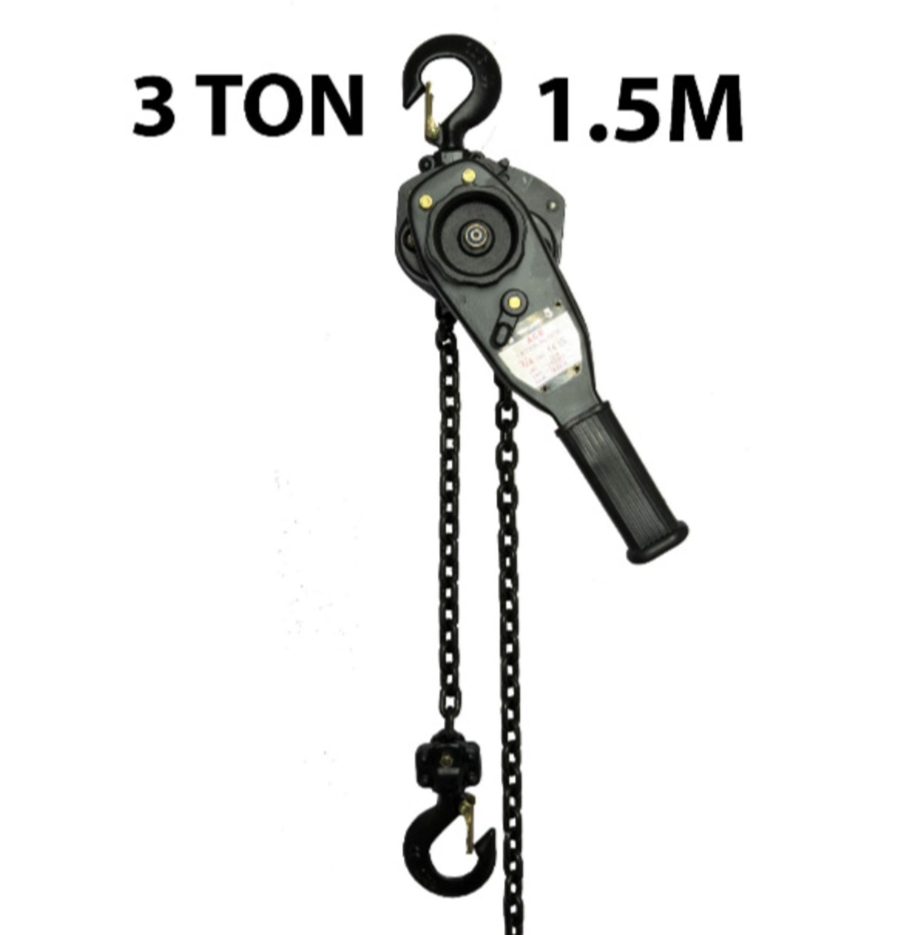 MANUAL LEVER HOIST 3 TON X 1.5 METRE