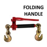 2 X 5/16"-3/8" (8MM) FOLDING RATCHET LOADBINDER