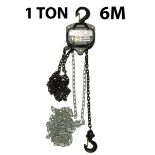 1 TON ACE HAND CHAIN BLOCK WITH 6 METRE HEIGHT OF LIFT