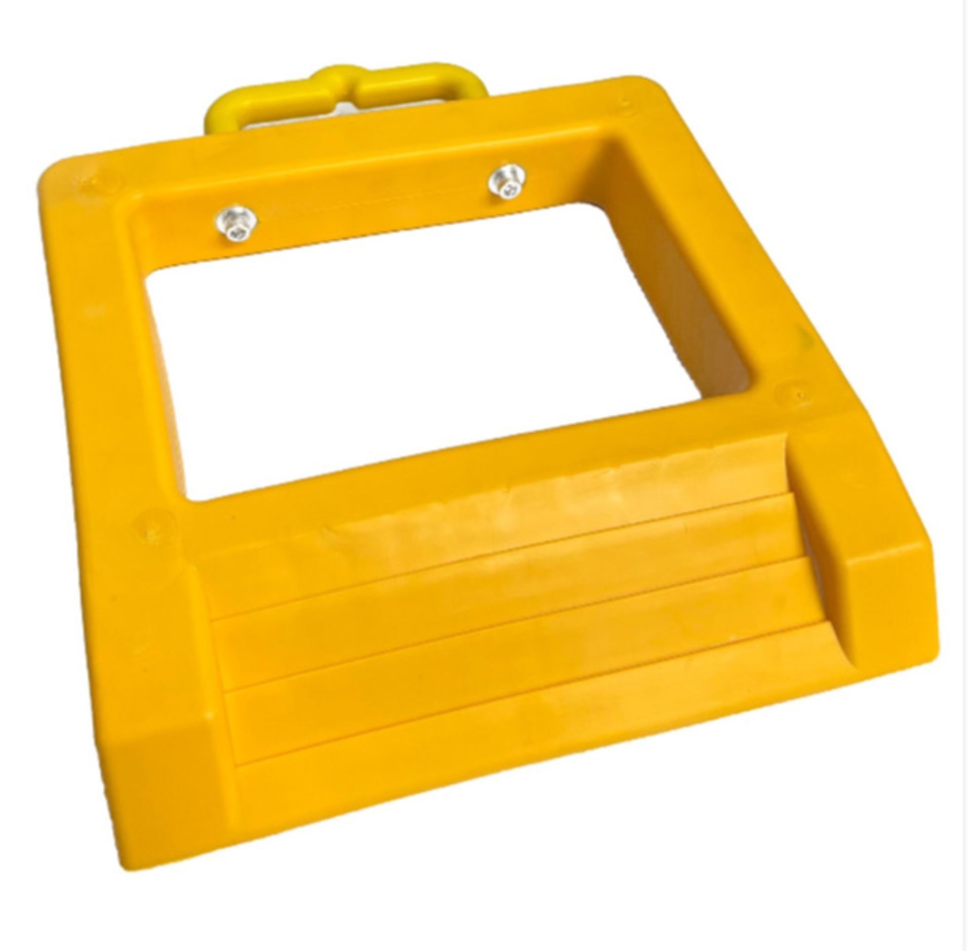 6 X PALLET TRUCK STOP CHOCK YELLOW