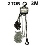 2 TON ACE HAND CHAIN BLOCK WITH 3 METRE HEIGHT OF LIFT