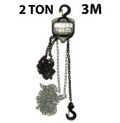 2 TON ACE HAND CHAIN BLOCK WITH 3 METRE HEIGHT OF LIFT