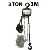 3 TON ACE HAND CHAIN BLOCK WITH 3 METRE HEIGHT OF LIFT