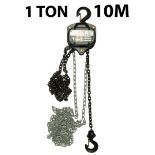 1 TON ACE HAND CHAIN BLOCK WITH 10 METRE HEIGHT OF LIFT