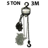5 TON ACE HAND CHAIN BLOCK WITH 3 METRE HEIGHT OF LIFT