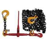 4 X 10MM RATCHET LOADBINDER with 8MTR CHAIN WITH CLEVIS SLING HOOK