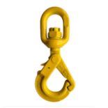 4 X 10MM GRADE 8 SWIVEL SELF LOCKING SAFETY HOOK