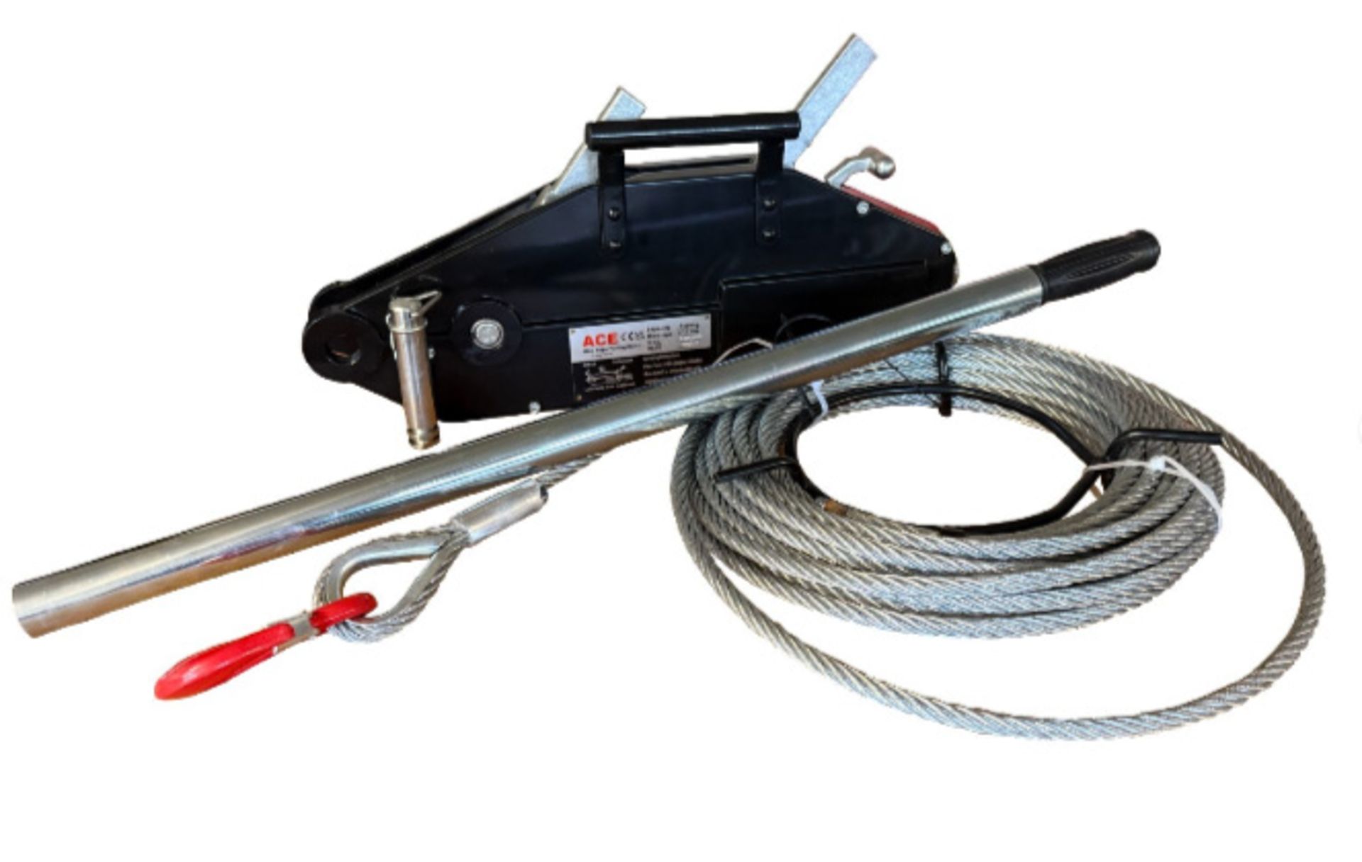 5400KG ACE ROPE HOIST WITH 20 METRE ROPE