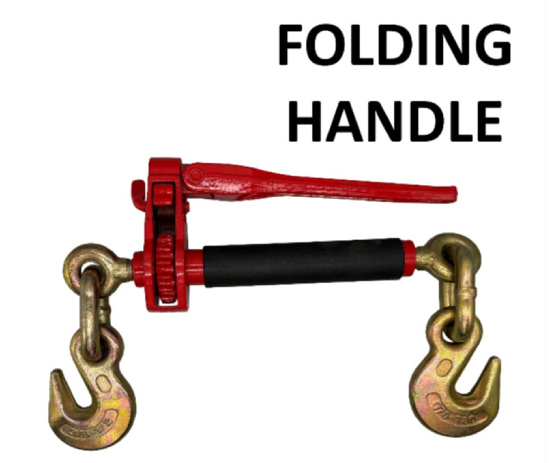 4 X 3/8"-1/2" (10MM) FOLDING RATCHET LOADBINDER