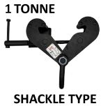 1 TON BEAM CLAMP WITH SHACKLES