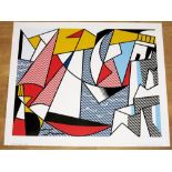 Roy Lichtenstein - 'Sailboats'