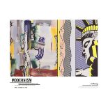 Roy Lichtenstein - Painting With Statue of Liberty 2014