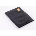 Royalty A Cartier crocodile wallet from Wallis Windsor & Edward Windsor abdicated Edward