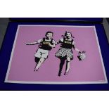 Banksy (b1974) ‘Police Kids / Jack and Jill’ Editioned, Stamped, Banksy By West Country Prince, 2...