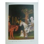 Sir Peter Blake RA Alice Copy of Signed COA (Beatles Sgt Peppers) Limited Edition 500