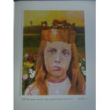 Sir Peter Blake RA Alice Copy of Signed COA (Beatles Sgt Peppers) Limited Edition 500