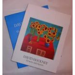 David Hockney (b 1937-2026) ‘Flowers, Faces and Spaces’ Two volume in Slipcase, Out of Print, 199...