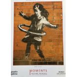 Banksy Hula Hoop Poster - Limited Edition Unsigned Naturally 50 x 70 cm Free Post In UK