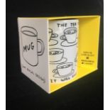 David Shrigley OBE (b 1968) ‘The Tea Is Alive’ Tea / Coffee Mug, Editioned, 2021