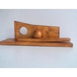 Barbara Hepworth (1903-75) Maquette of BH 81 'Ball, Hole and Plane' Sculpture From (1936)