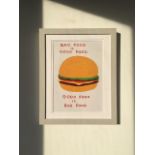 David Shrigley OBE (b 1968) ‘Bad Food Good Food’, Shrig Mini Series Offset Lithograph, Framed, Ed...