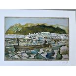 Billy Childish Hand Signed Limited Edition Free Post UK The Green Landscape