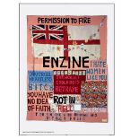 Tracey Emin (b 1963) ‘Hate and Power Can Be A Terrible Thing’ Lithograph In Colours, 2004