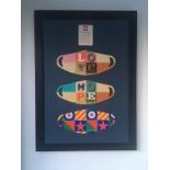 Sir Peter Blake (b 1932 ) Love, Hope, Britain, Comic Relief Face Mask, Limited Edition, Signed, 2...