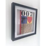 Peter Blake (b 1932) ‘007’, Cover ART, Display Book, 1st Edition, Signed In Block, 2010.