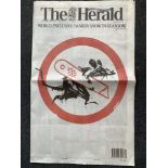 Banksy Limited Edition Glasgow Newspaper Free Post Worldwide