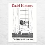 David Hockney 'Home' (1969) Exhibition Poster