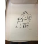 Henry Moore 'Seated Woman - Reading' 1980
