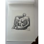 Henry Moore ‘Seated mother and child I’ 1981 Lithograph