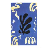 Henri Matisse Large 'Composition Fond Bleu'. 1996