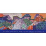 David Hockney 'Mulholland Drive. The Road to The Sudio'. Cert of Provenance.