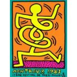 After Keith Haring Montreux Jazz Festival 1983 Poster